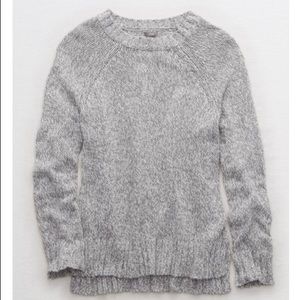 AE Heathered Crew Neck Sweater